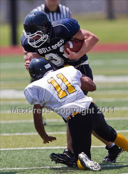 Thumbnail 2 in Baytown Christian vs. Marshall Christian Academy (Living Stones Kick Off Classic) photogallery.