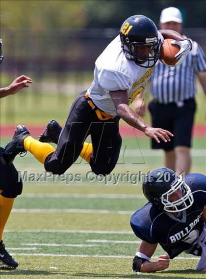 Thumbnail 3 in Baytown Christian vs. Marshall Christian Academy (Living Stones Kick Off Classic) photogallery.