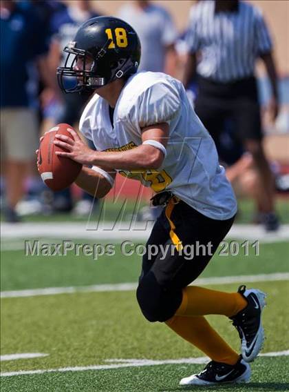 Thumbnail 1 in Baytown Christian vs. Marshall Christian Academy (Living Stones Kick Off Classic) photogallery.