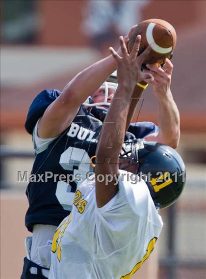 Thumbnail 3 in Baytown Christian vs. Marshall Christian Academy (Living Stones Kick Off Classic) photogallery.