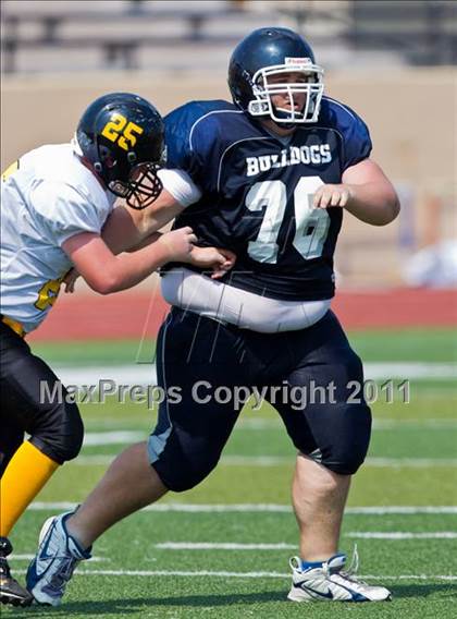 Thumbnail 3 in Baytown Christian vs. Marshall Christian Academy (Living Stones Kick Off Classic) photogallery.