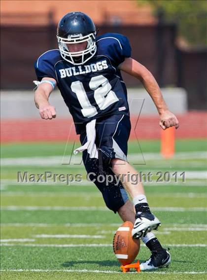Thumbnail 1 in Baytown Christian vs. Marshall Christian Academy (Living Stones Kick Off Classic) photogallery.