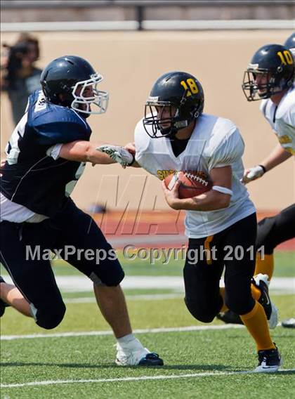 Thumbnail 3 in Baytown Christian vs. Marshall Christian Academy (Living Stones Kick Off Classic) photogallery.