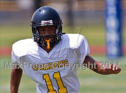 Thumbnail 2 in Baytown Christian vs. Marshall Christian Academy (Living Stones Kick Off Classic) photogallery.
