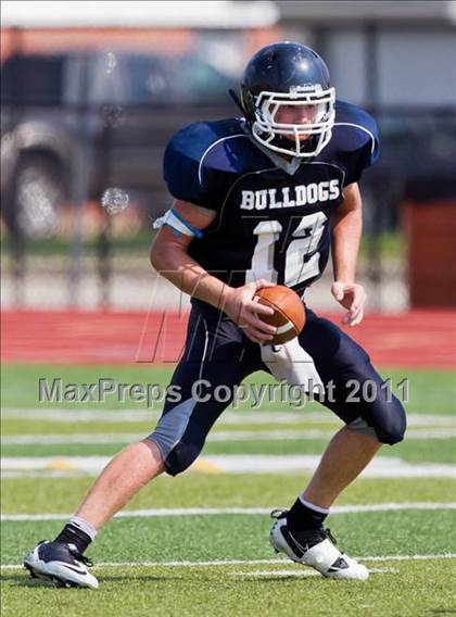 Thumbnail 1 in Baytown Christian vs. Marshall Christian Academy (Living Stones Kick Off Classic) photogallery.