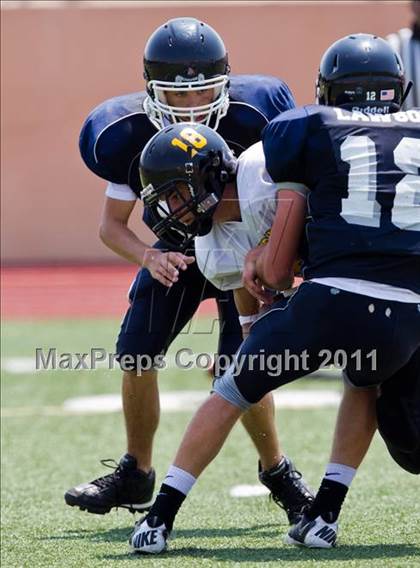 Thumbnail 2 in Baytown Christian vs. Marshall Christian Academy (Living Stones Kick Off Classic) photogallery.