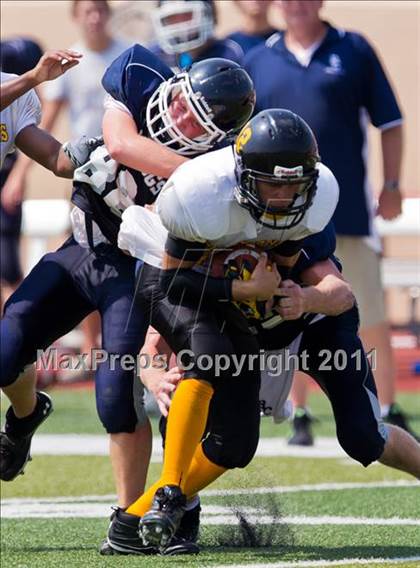 Thumbnail 2 in Baytown Christian vs. Marshall Christian Academy (Living Stones Kick Off Classic) photogallery.