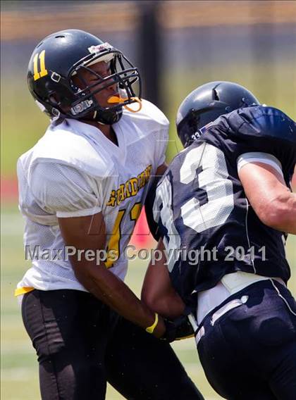 Thumbnail 1 in Baytown Christian vs. Marshall Christian Academy (Living Stones Kick Off Classic) photogallery.