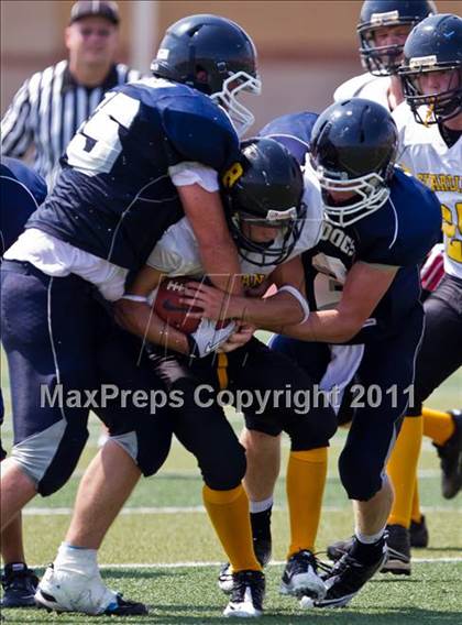 Thumbnail 2 in Baytown Christian vs. Marshall Christian Academy (Living Stones Kick Off Classic) photogallery.