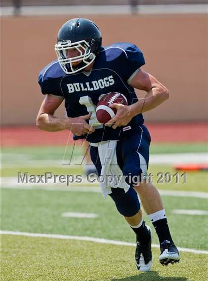 Thumbnail 1 in Baytown Christian vs. Marshall Christian Academy (Living Stones Kick Off Classic) photogallery.