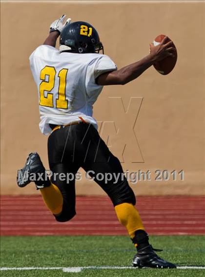 Thumbnail 3 in Baytown Christian vs. Marshall Christian Academy (Living Stones Kick Off Classic) photogallery.