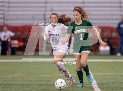 Thumbnail 2 in Pembroke vs. Milford (NHIAA D2 Semifinal) photogallery.