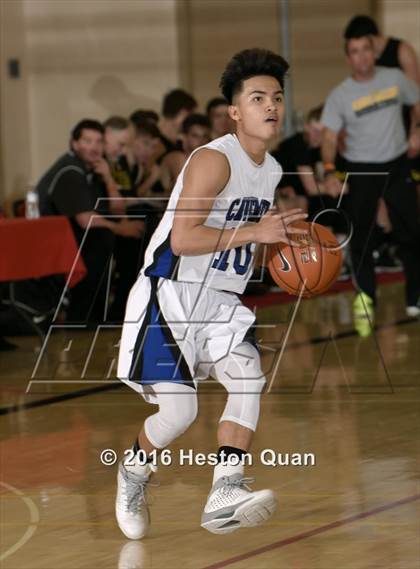 Thumbnail 1 in Carlsbad vs. Capistrano Valley (MaxPreps Holiday Classic) photogallery.