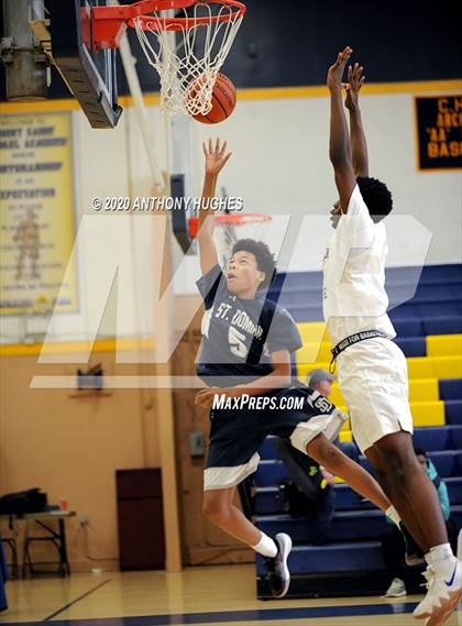 Thumbnail 1 in Woodmere Academy vs. St. Dominic (Empire Invitational) photogallery.