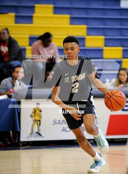 Thumbnail 1 in Woodmere Academy vs. St. Dominic (Empire Invitational) photogallery.