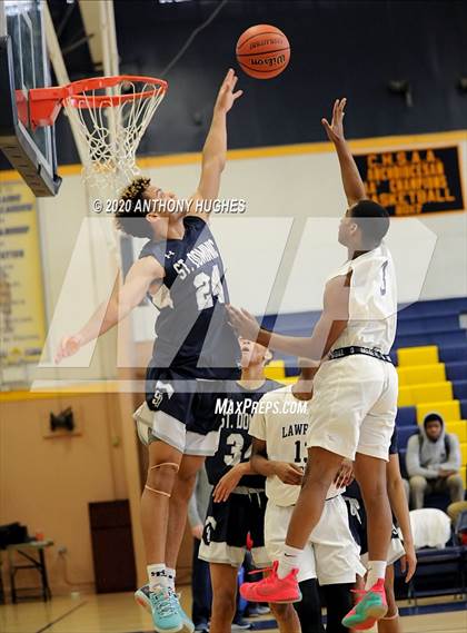Thumbnail 3 in Woodmere Academy vs. St. Dominic (Empire Invitational) photogallery.