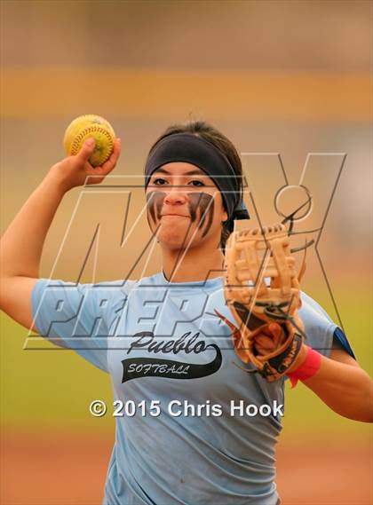 Thumbnail 3 in Pueblo v Catalina Foothills (Tucson Badger Invitational) photogallery.