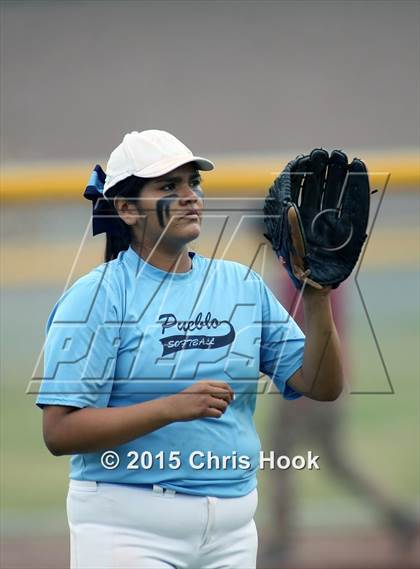 Thumbnail 1 in Pueblo v Catalina Foothills (Tucson Badger Invitational) photogallery.