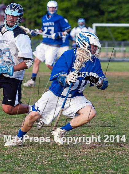 Thumbnail 3 in Leonardtown vs Huntingtown (MPSSAA 4A/3A East Regional Semifinal Playoff)  photogallery.