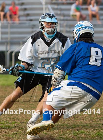 Thumbnail 2 in Leonardtown vs Huntingtown (MPSSAA 4A/3A East Regional Semifinal Playoff)  photogallery.