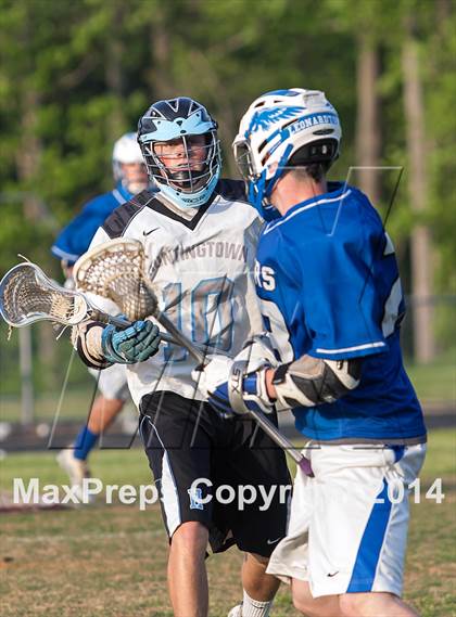 Thumbnail 3 in Leonardtown vs Huntingtown (MPSSAA 4A/3A East Regional Semifinal Playoff)  photogallery.