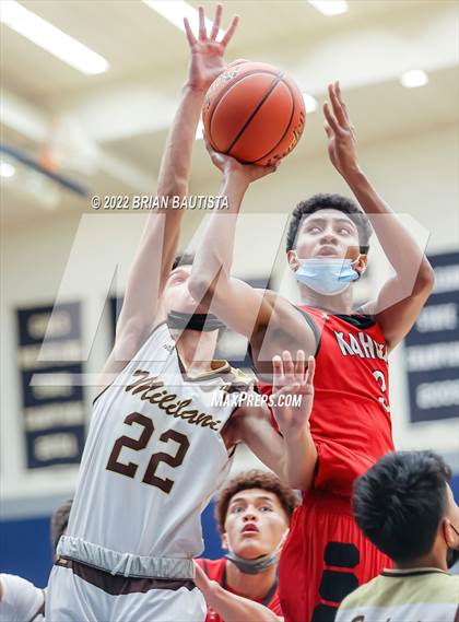 Thumbnail 3 in Mililani vs Kahuku (OIA D1 Semifinal Playoff) photogallery.