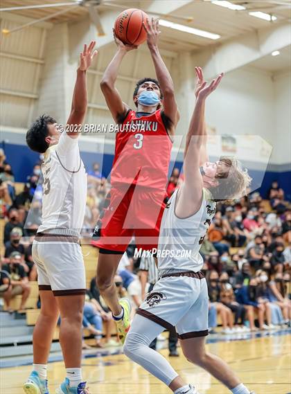 Thumbnail 2 in Mililani vs Kahuku (OIA D1 Semifinal Playoff) photogallery.