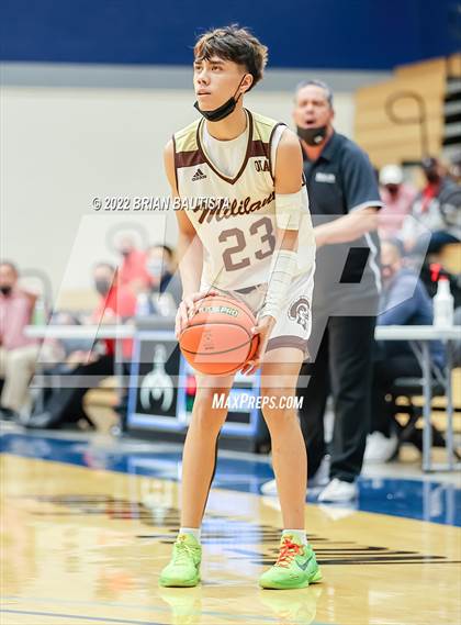 Thumbnail 2 in Mililani vs Kahuku (OIA D1 Semifinal Playoff) photogallery.