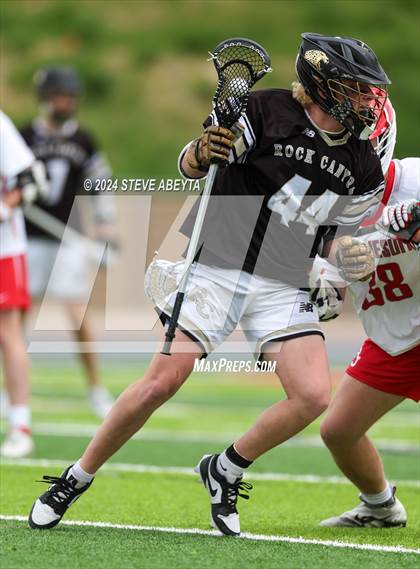 Thumbnail 1 in Rock Canyon @ Regis Jesuit (CHSAA 5A Second Round) photogallery.