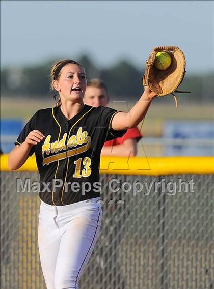 Thumbnail 3 in McPherson @ Andale/Garden Plain (4A Regional Final) photogallery.