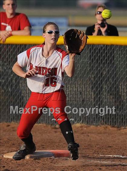 Thumbnail 3 in McPherson @ Andale/Garden Plain (4A Regional Final) photogallery.