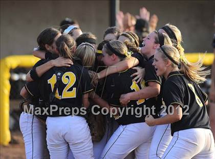 Thumbnail 3 in McPherson @ Andale/Garden Plain (4A Regional Final) photogallery.