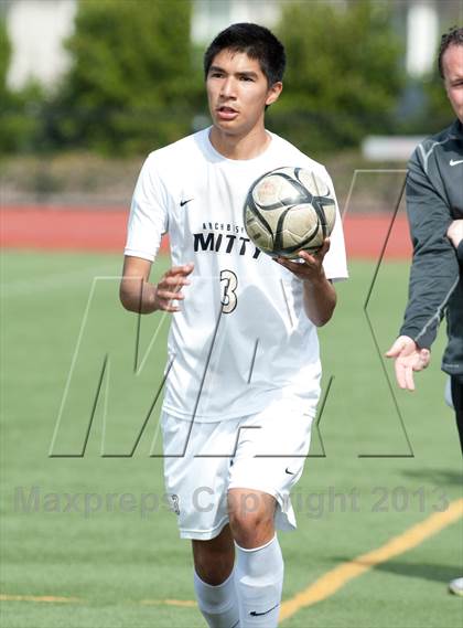 Thumbnail 3 in Archbishop Mitty vs. Lincoln (CIF CCS D2 Final) photogallery.
