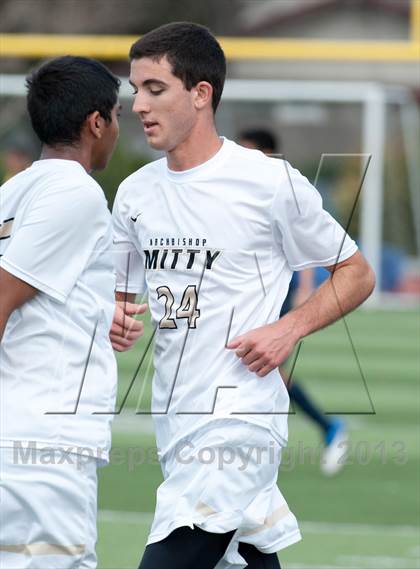 Thumbnail 2 in Archbishop Mitty vs. Lincoln (CIF CCS D2 Final) photogallery.