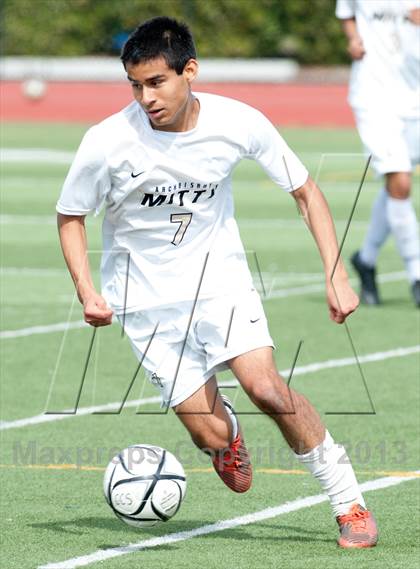 Thumbnail 3 in Archbishop Mitty vs. Lincoln (CIF CCS D2 Final) photogallery.