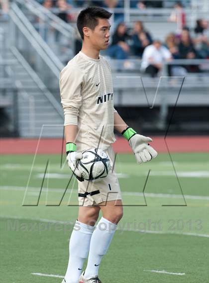 Thumbnail 3 in Archbishop Mitty vs. Lincoln (CIF CCS D2 Final) photogallery.