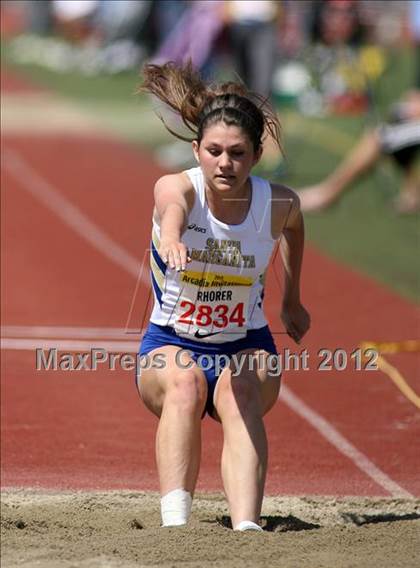 Thumbnail 3 in 45th Arcadia Invitational (Girls Field Events) photogallery.
