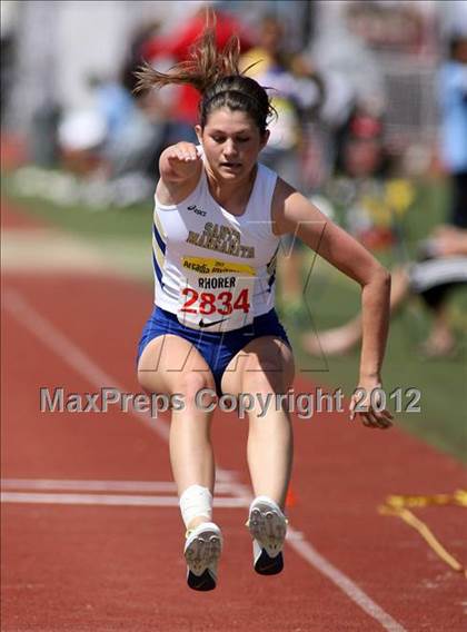 Thumbnail 2 in 45th Arcadia Invitational (Girls Field Events) photogallery.