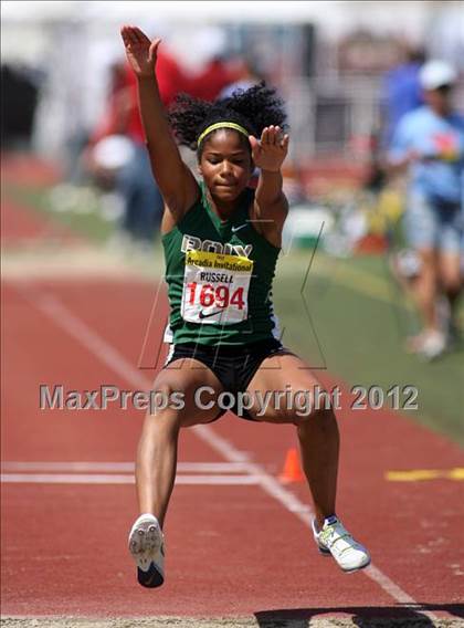 Thumbnail 3 in 45th Arcadia Invitational (Girls Field Events) photogallery.