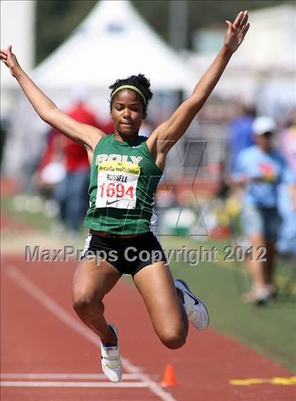 Thumbnail 2 in 45th Arcadia Invitational (Girls Field Events) photogallery.