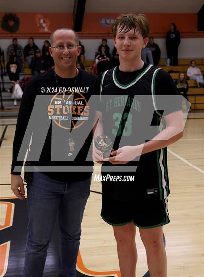 Thumbnail 3 in St. Bernard's @ Kelseyville (Stokes Tournament Championship) photogallery.