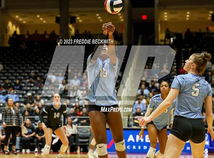 Thumbnail 2 in Harlan vs. Cinco Ranch (UIL 6A Volleyball Semi-Final) photogallery.