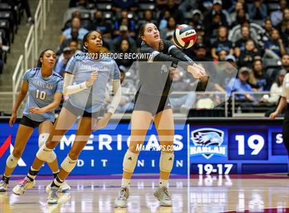 Thumbnail 2 in Harlan vs. Cinco Ranch (UIL 6A Volleyball Semi-Final) photogallery.