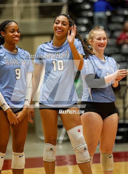 Thumbnail 1 in Harlan vs. Cinco Ranch (UIL 6A Volleyball Semi-Final) photogallery.