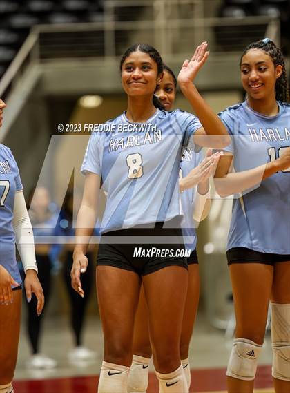 Thumbnail 1 in Harlan vs. Cinco Ranch (UIL 6A Volleyball Semi-Final) photogallery.