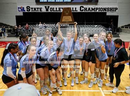 Thumbnail 2 in Harlan vs. Cinco Ranch (UIL 6A Volleyball Semi-Final) photogallery.
