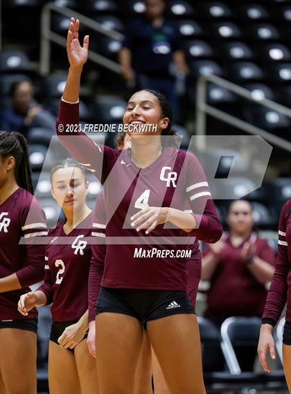 Thumbnail 2 in Harlan vs. Cinco Ranch (UIL 6A Volleyball Semi-Final) photogallery.