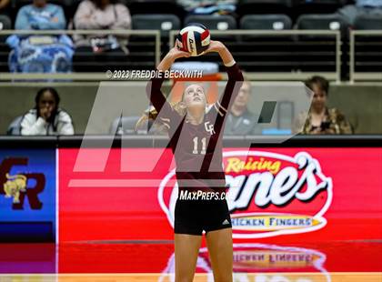 Thumbnail 3 in Harlan vs. Cinco Ranch (UIL 6A Volleyball Semi-Final) photogallery.