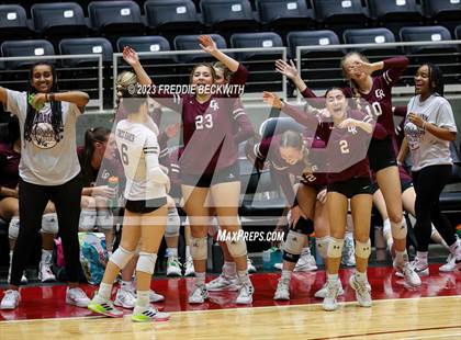 Thumbnail 2 in Harlan vs. Cinco Ranch (UIL 6A Volleyball Semi-Final) photogallery.