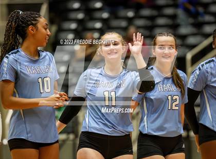 Thumbnail 2 in Harlan vs. Cinco Ranch (UIL 6A Volleyball Semi-Final) photogallery.